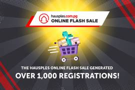 The Hausples Online Flash Sale generated over 1,000 registrations!