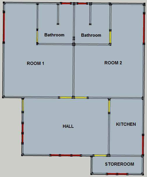 K2,500 Serviced Apartment