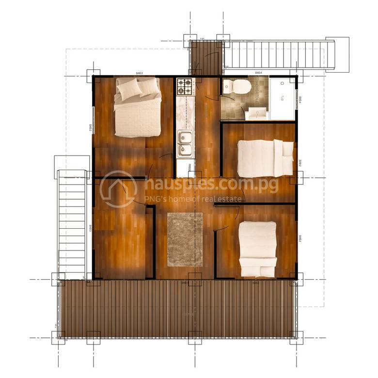 Anitua 7 Mile Estate | Section 59 | 7 mile House and lot For Sale in 7 mile