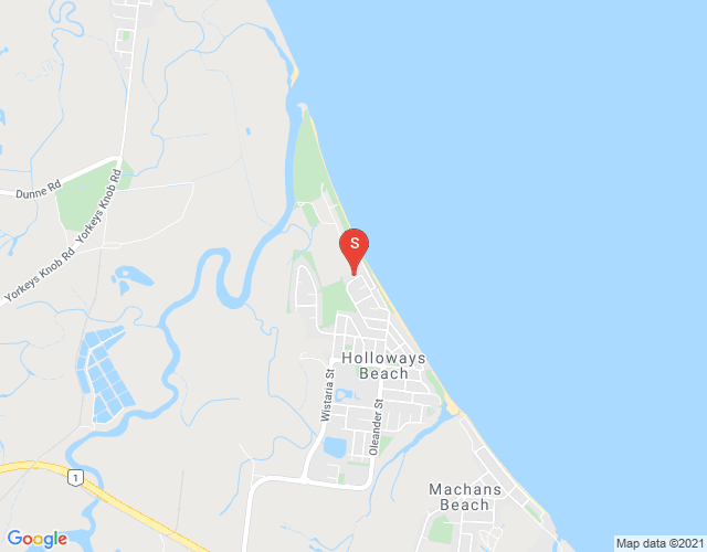 Map of 1 & 2/65 Bamboo Street, Holloways Beach, Cairns & District, 4878, QLD