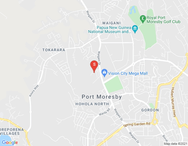Map of 1 Waigani Drive, Savannah Heights, Port Moresby, NCD