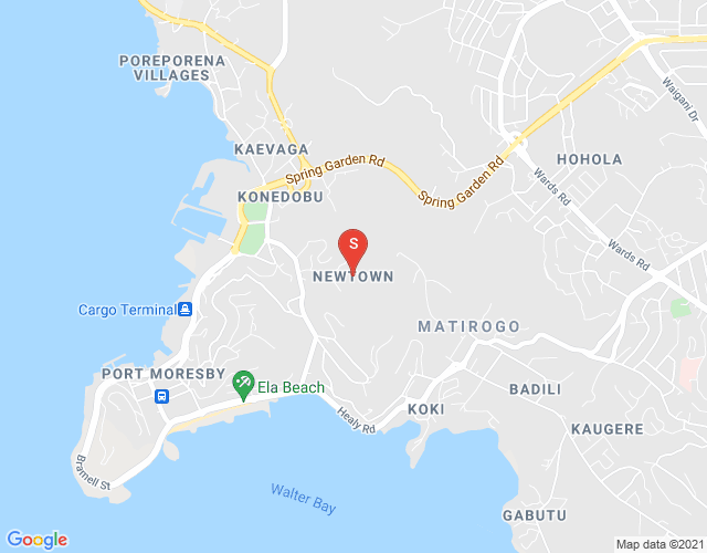 Map of 1 Budoa Street, Boroko, Port Moresby, NCD