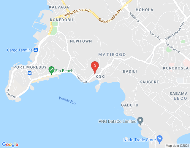 Map of 1 Ela Makana Town, Ela Mekana, Port Moresby, NCD
