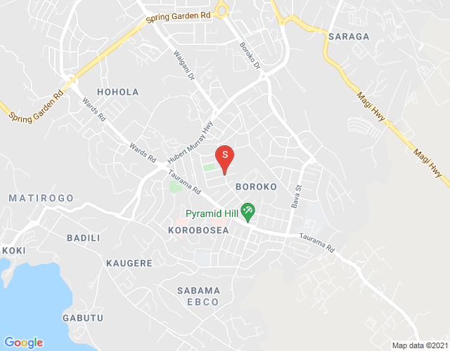 Map of Drive 1 Angau, Boroko, Port Moresby, NCD