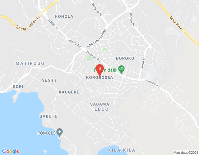 Map of Korobosea, Port Moresby, NCD