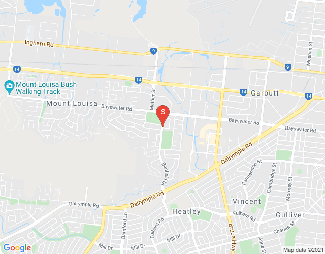 Map of 10 Bancroft Street, MOUNT LOUISA, Townsville & District, 4814, QLD