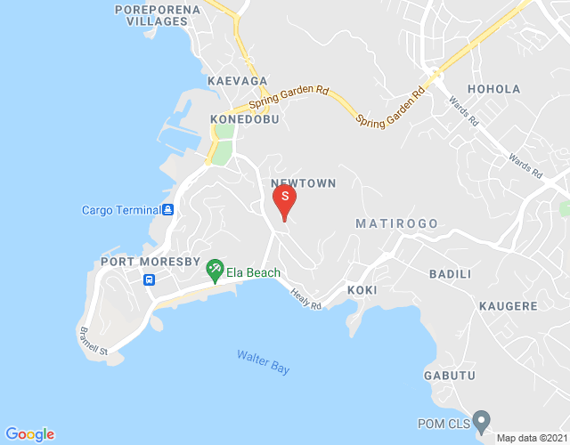 Map of 1 Ela-Makana St, Port Moresby, Papua New Guinea, Ela Mekana, Port Moresby, NCD