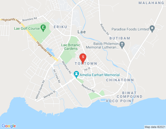 Map of Other, Lae, Morobe