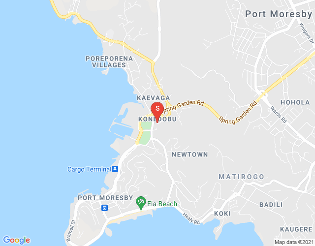 Map of Konedobu, Port Moresby, NCD