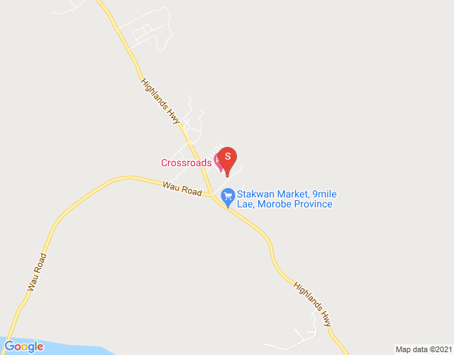 Map of Mile 9, Lae, Morobe