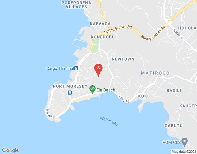 Map of Ave Sillot, Touaguba Hill, Port Moresby, NCD