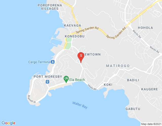 Map of 34 Lawes Road, Ela Mekana, Port Moresby, NCD