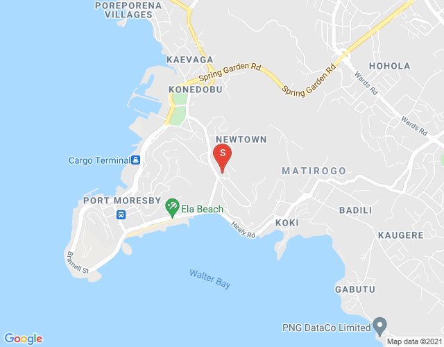 Map of 34 Lawes Road, Ela Mekana, Port Moresby, NCD