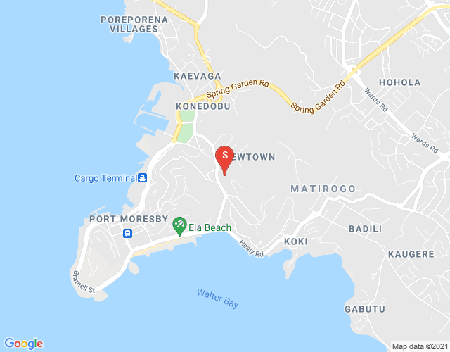 Map of 34 Lawes Road, Ela Mekana, Port Moresby, NCD