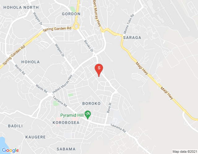Map of Boroko, Port Moresby, NCD