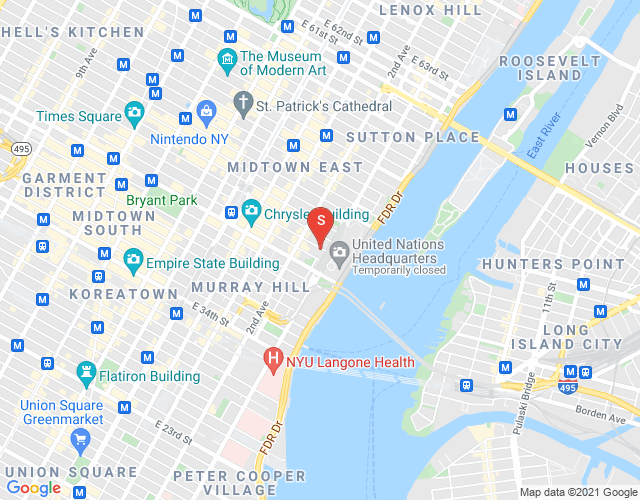 Map of Crowne Plaza Residences