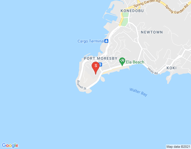 Map of 6 Musgrave Street, Ela Beach, Port Moresby, NCD