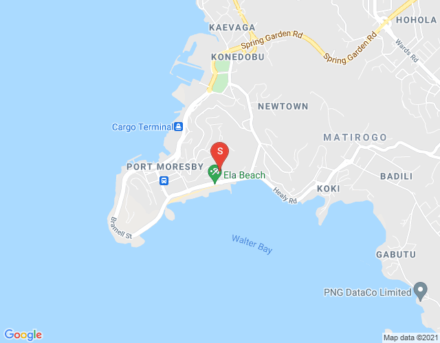 Map of 1/1 Chester Field, Ela Beach, Port Moresby, NCD