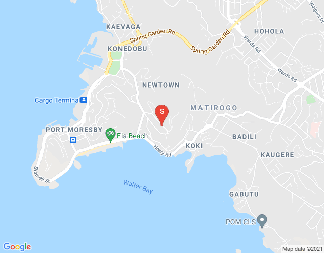 Map of 1/1 Chester St, Ela Mekana, Port Moresby, NCD