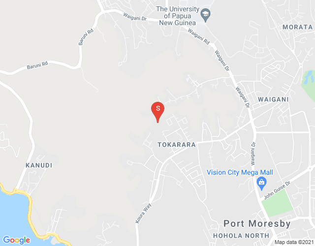 Map of Gaibodubu Street, Tokarara, Port Moresby, NCD