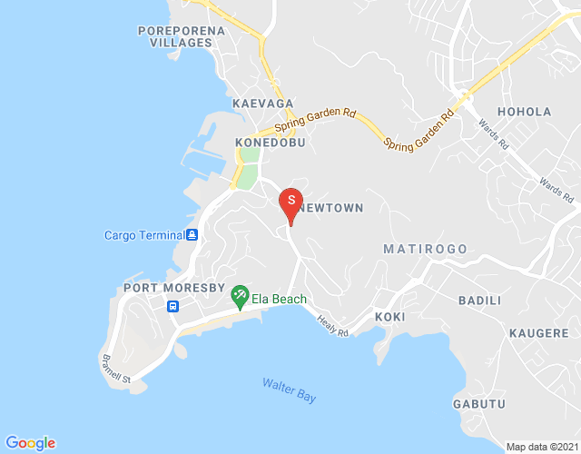 Map of Konedobu, Port Moresby, NCD