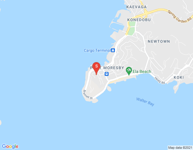 Map of 9/1 Bouganville  Crescent, Paga Hill, Port Moresby, NCD