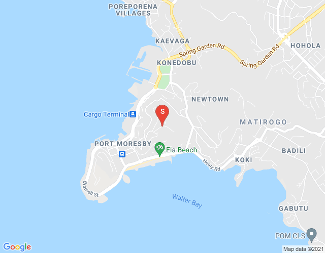 Map of 1 Daugo Drive, Touaguba Hill, Port Moresby, NCD