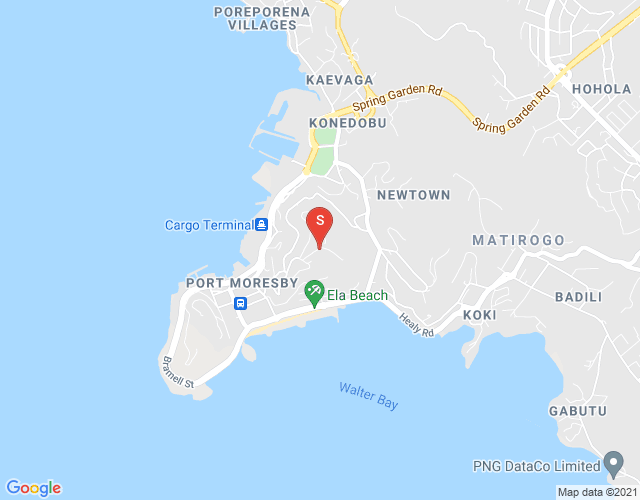 Map of 1/1 Daugo Drive, Touaguba Hill, Port Moresby, NCD