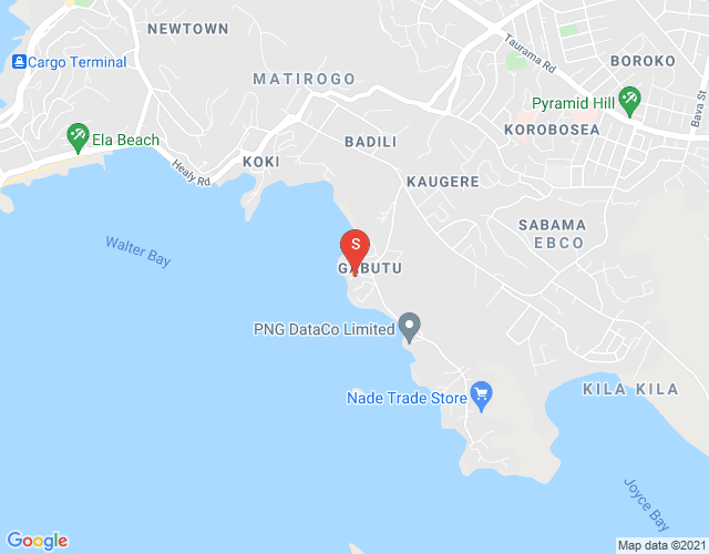 Map of Markham Avenue 1/1, Gabutu, Port Moresby, NCD