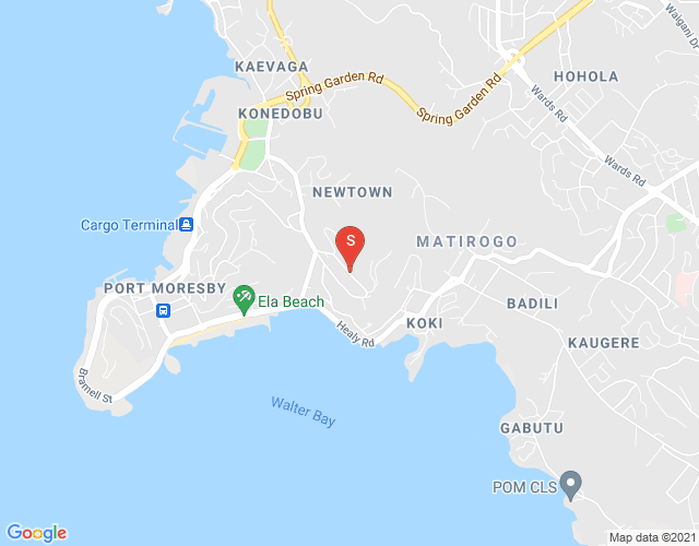 Map of Ela Mekana, Port Moresby, NCD