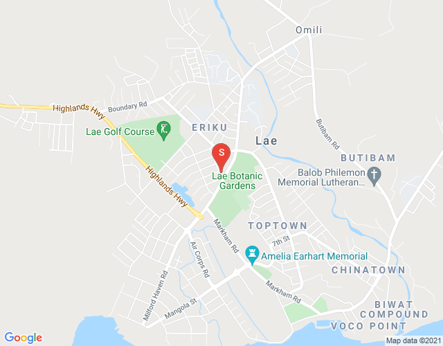 Map of 74, Sect 41 Cassia Allot., Lae, Morobe