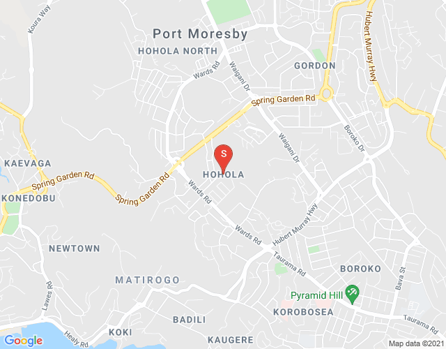 Map of Hohola, Port Moresby, NCD