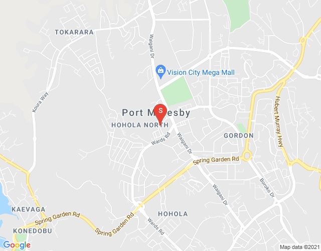 Map of Islander Village, Port Moresby, NCD
