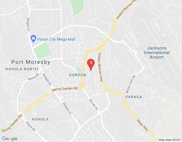 Map of 1 Nuana Street Gordons, Gordons, Port Moresby, NCD