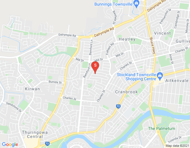 Map of 7 Lambert Street, KIRWAN, Townsville & District, 4817, QLD