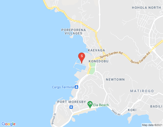 Map of Apartments Harbour City The Edge, Konedobu, Port Moresby, NCD