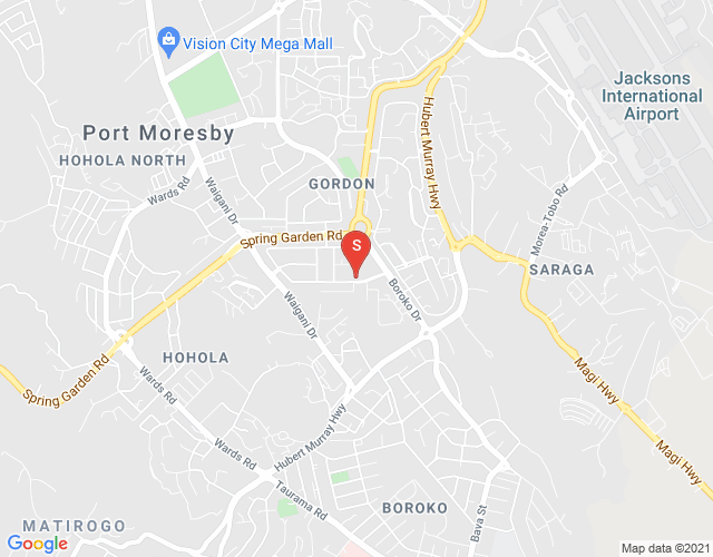 Map of Gabaka Street 3, Gordons, Port Moresby, NCD