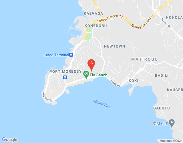 Map of Chesterfield Street Platinum Apartments, Ela Vista, Ela Beach, Port Moresby, NCD