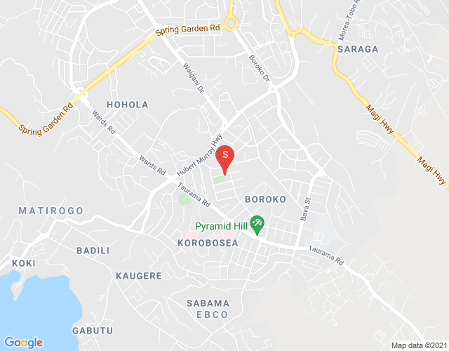 Map of Boroko, Port Moresby, NCD