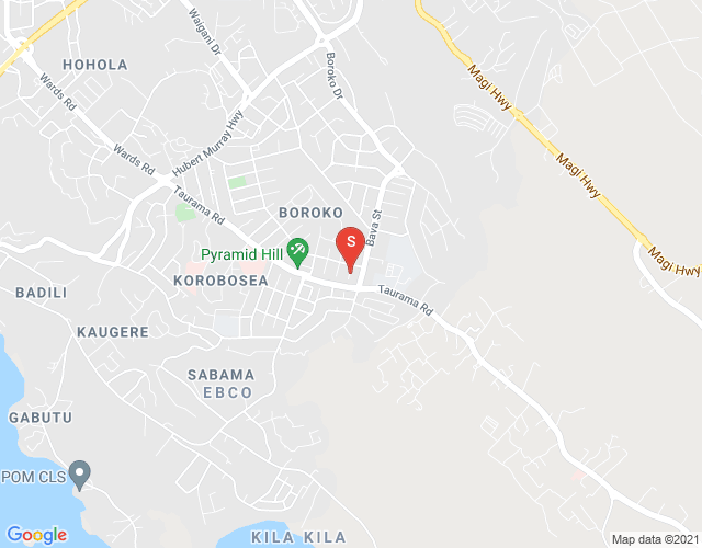 Map of Boroko, Port Moresby, NCD