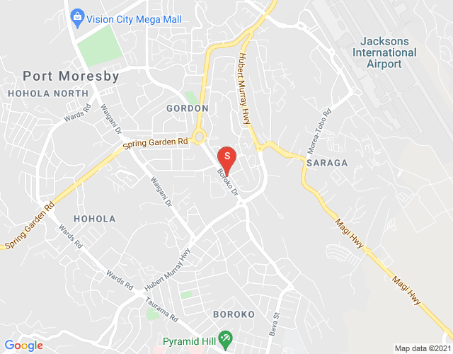 Map of Boroko, Port Moresby, NCD