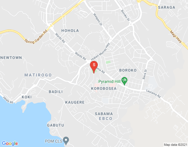 Map of Korobosea, Port Moresby, NCD