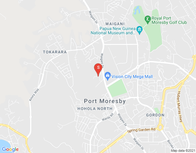Map of Stratos Ave, Waigani, Port Moresby, NCD
