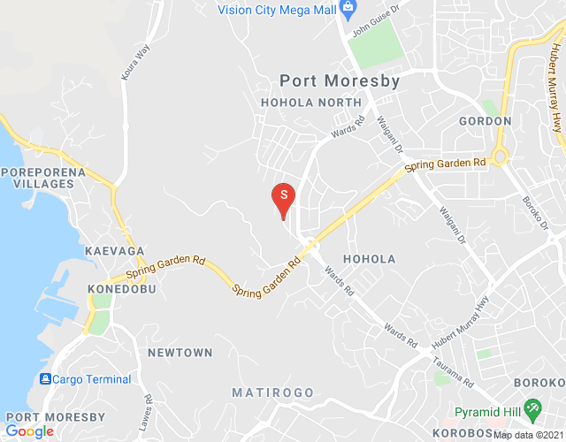 Map of Hohola, Port Moresby, NCD