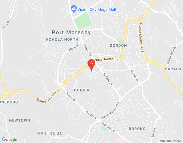 Map of Garden Hills, Port Moresby, NCD