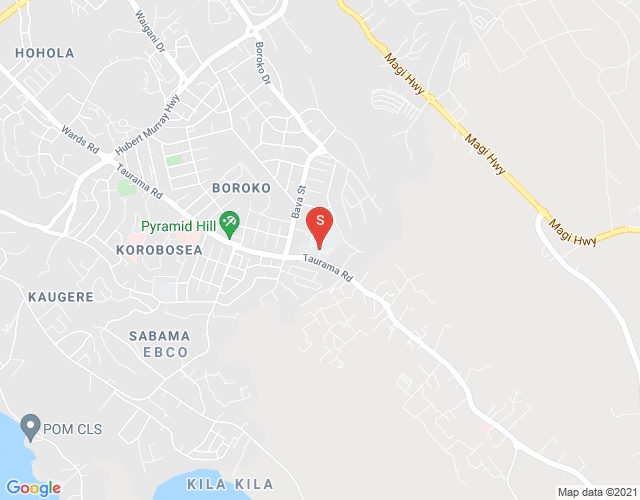 Map of Taurama, Port Moresby, NCD