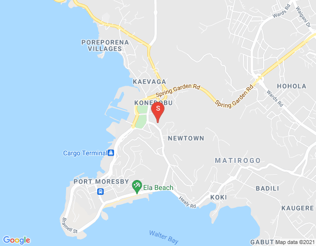 Map of Hohola, Port Moresby, NCD