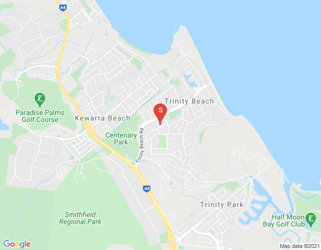 Map of 10 Kavieng Street, TRINITY BEACH, Cairns & District, 4879, QLD
