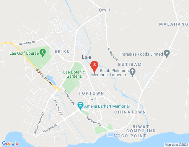 Map of Unit 3 - SVS Apartment- K5, 000 per month/Wagtail Street Cassowary, Lae, Morobe