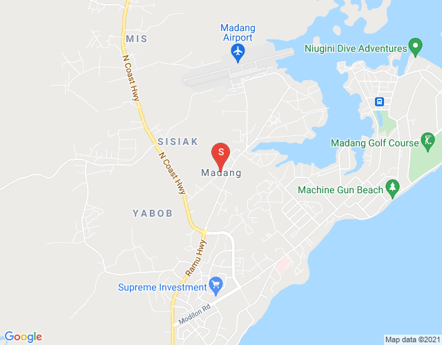 Map of Madang